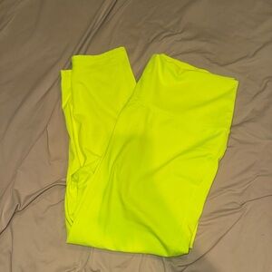 Fabletics Bright Yellow Leggings